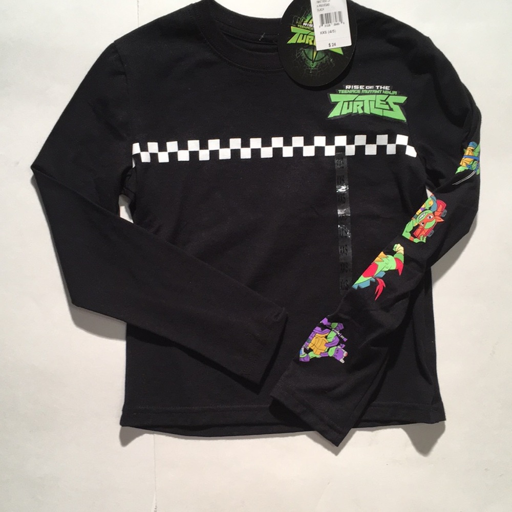 TEENAGE MUTANT NINJA  TURTLE L/S T Size 4/5